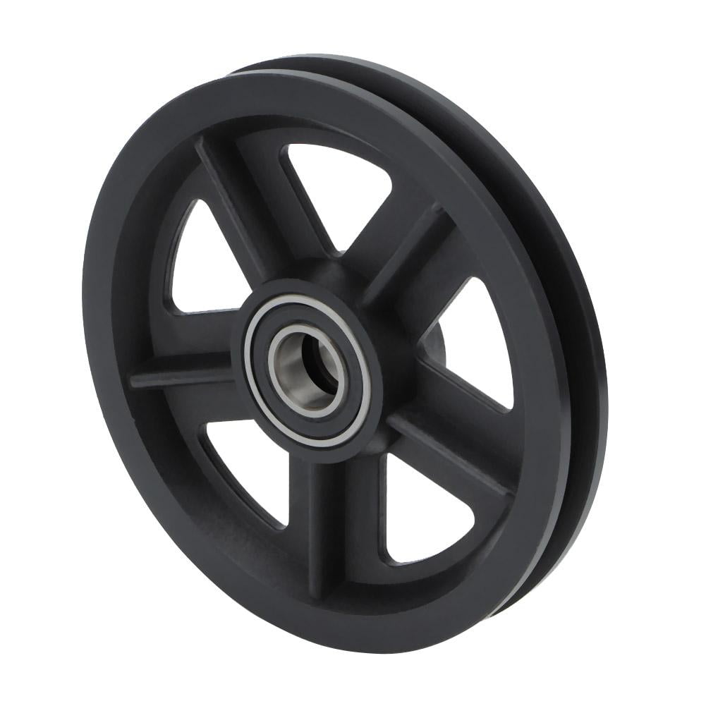 LYUMO Sliding Barn Door Roller, Household Sliding Door Pulley Sliding