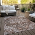 thumbnail image 6 of Addison Rugs Chantille Indoor/Outdoor Traditional Oriental Terracotta Washable Rectangle Rug, 9' x 12', 6 of 6