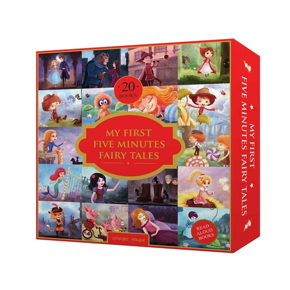 My First Five Minutes Fairy Tales Boxset: Giftset of 20 Books for Kids (Abridged and Retold), (Paperback)