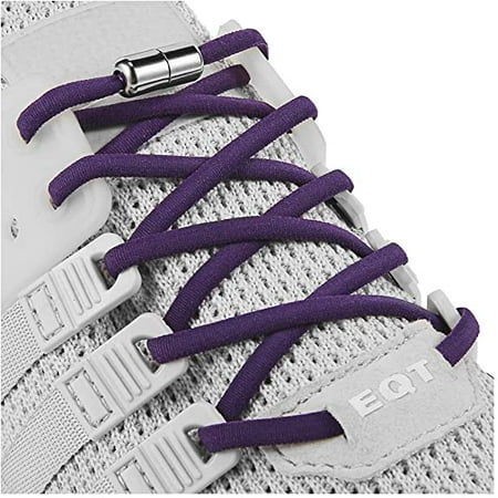 

Wish Elastic shoelaces for adults children and the elderly with two pairs of elastic shoelaces（Purple） S2590