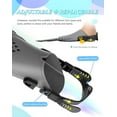 thumbnail image 2 of Aletas de snorkel Greatever, hebillas ajustables, tacón abierto, adulto, 2 of 7