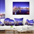 thumbnail image 4 of Designart Jacksonville Florida City Cityscape - Photography Throw Pillow - 12x20, 4 of 5