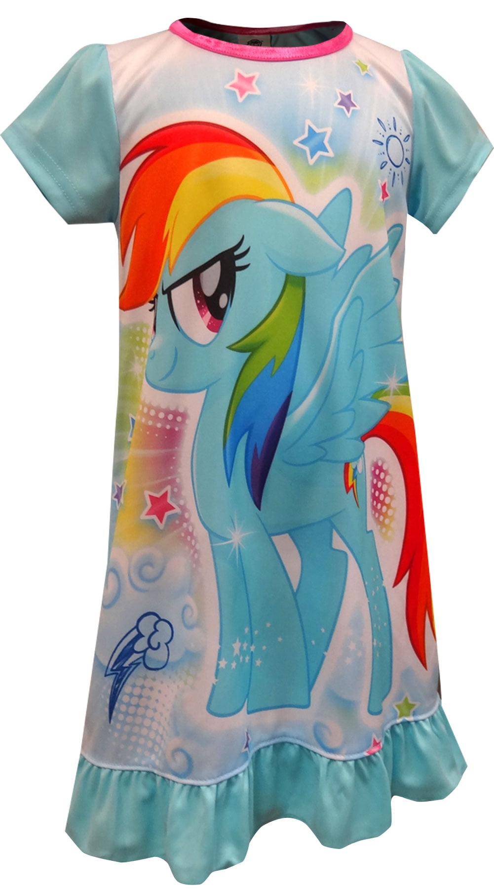 My Little Pony Girls Nightgown Nightdress My Little Pony Girls Nightgown Nightdress