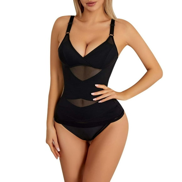 Faja moldeadora de cuerpo para mujer, corsé con seis filas de botones, moldeador de cintura, chaleco moldeador, moldeador de licra.