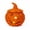 Orange Pumpkin Lantern A, variant on Handwoven Rattan Ghost Lantern with Witch Hat - 13.78 Inch White Wicker Ghost Decor, Light Up Halloween Decorations for Indoor Outdoor, Porch, Patio, Spooky Home Decor, Fall Harvest