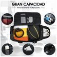 thumbnail image 4 of Maleta Deportiva  Bloosom Bolsa Gym Viaje Mochila Fitness Hombre 40l Negro, 4 of 5