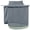 grey, variant on Slccxzc Hard Hat Neck Shade with Reflective Strip High Visibility Sun Visor for Outdoor Construction Work (Hard Hat Not Included)