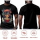 thumbnail image 5 of Camisetas vintage de manga corta con diseño de gato y ramen para hombre, cuello redondo, estilo japonés., 5 of 8