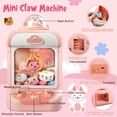 thumbnail image 2 of Machine à Griffes pour Enfants Mini Distributeurs Automatique Attrape-Bonbons Distributeur de Prix Jouets pour Filles Garçons Machine de Jeu d'Arcade Électronique à Griffes pour Fête Anniversaire Cadeaux de Pâques avec Lumières Son&20 Min, 2 of 5