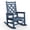 Blue, variant on TROPOW Adirondack Outdoor Rocking Chair, All Weather HDPE Plastic Patio Rocker Chair with Wide Armrests, Classic Fire Pit Chair for Porch, Deck, Lawn, Garde, 380LBs, Easy to Install