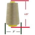 thumbnail image 4 of Mandala Crafts All Purpose Sewing Thread from Polyester for Serger, Overlock, Quilting, Sewing Machine, 4 of 33