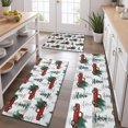 thumbnail image 2 of Red Christmas Truck and Tree Pattern Kitchen Rugs Sets Of 3,Kitchen Runner Rugs Non Skid Washable,Decorative Kitchen Floor Mats for Kitchen,Sink,Laundry,17"x30"+ 17"x47" + 17"x59", 2 of 6