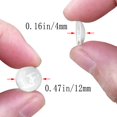 thumbnail image 3 of Cabujones de Vidrio TTSAM Redondos Transparentes 12mm Set de 90 Piezas, 3 of 7