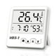 thumbnail image 2 of LCD DIGITAL INTERIOR PARED COLGAR TEMPERATURA HUMEDER METER HOME OFICINA DE OFICINA HOTELICIO TERMÓMETRO HYGRÓMÉTICO Suministros para el hogar sin retroiluminado Jumpingount HA010478-01B, 2 of 6