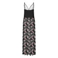 thumbnail image 3 of Horkkom Summer Dresses for Women V Neck Spaghetti Strap Maxi Dresses Casual Loose Floral Dress L, 3 of 4