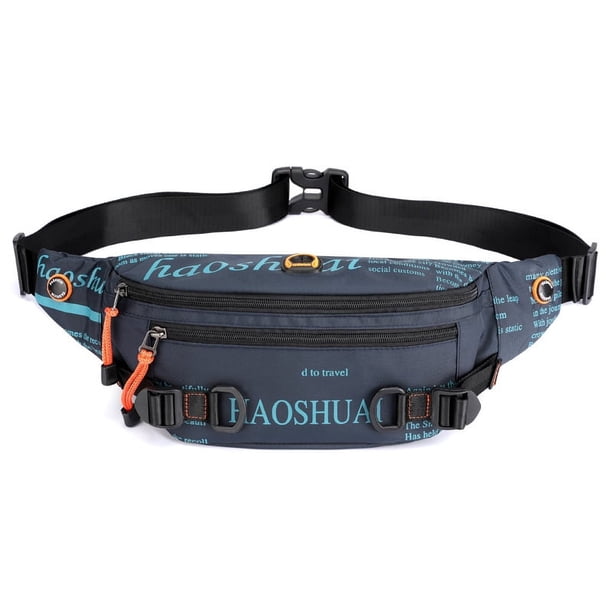 Riñonera especial para exteriores para hombre, bolso de pecho de moda urbana, bolso de mensajero, riñonera ajustada para deportes y correr