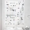 thumbnail image 1 of Map Tapestry, Colorful Thin Lines Metro Scheme Transportation Network Diagram Outline Urban City Life, Fabric Wall Hanging Decor for Bedroom Living Room Dorm, 5 Sizes, Multicolor, by Ambesonne, 1 of 1
