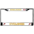 thumbnail image 1 of Iowa State Cyclones Chrome License Plate Frame, 1 of 3