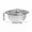 #0068-C, variant on Kieccall Aluminum Foil Pot Disposable Cooking Vessel Portable Kitchen Cookware For Outdoor And Home Food Making
