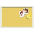 thumbnail image 2 of PinPix 22x14 Custom Cork Bulletin Board Honey Pastel Poster Board Has a Fabric Style Canvas Finish, Framed in Honey Pastel, by ArtToFrames (PinPix-1810), 2 of 5