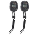 thumbnail image 4 of Cronómetro digital LCD portátil multifuncional de 2 piezas para deportes, carreras, natación, 4 of 14