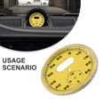 Yellow Dial Clock Gauge Chrono for 911 for Cayenne Panamera Cayman for