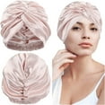 thumbnail image 7 of MEGICOT 100% Mulberry Silk Sleep Cap with Elastic Band, Hair Care Bonnet for Natural Hair Curly Hair, 7 of 7