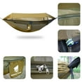 thumbnail image 4 of GEERTOP 3 in 1 Outdoor Hammock with Mosquito Net Sun Shelter Rainfly, Waterproof Double Sleep Rest Camping Hammock for Backpacking Travel Garden Park, 4 of 8