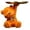 Orange,20x15x18cm, variant on Storage Tray Statue Key Holder Figurine, Candy Jewelry Earrings Lipsticks Tray, Cute Bear Statues with Dish, Bear Sculptures Key Bowl Dish Decorative Trays for Home & Office Decor