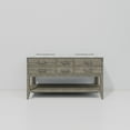 thumbnail image 4 of Woodhaven 60 in W x 22 in D Grey Oak Double Bath Vanity and Carrara Marble Top, 4 of 9