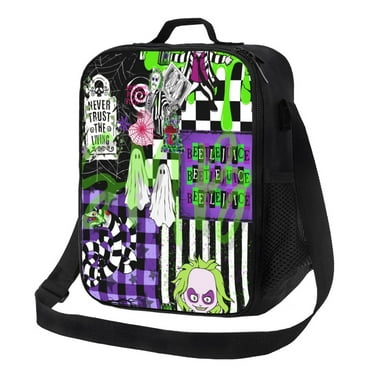 Beetlejuice Tim Burton Lunch Bag Tote Shoulder Bags Insulated Lunch Box Picnic Beach Work