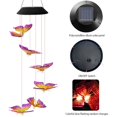 thumbnail image 4 of mmirethe Solar Wind Chime Lamp LED Colorful Wind Chime Lamp Outdoor Garden Hanging Lamp, 4 of 6