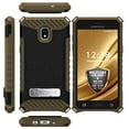 thumbnail image 5 of Case for Galaxy Express Prime-3/Amp Prime-3, Tri-Shield Rugged Cover [with Metal Kickstand + Wrist Strap Lanyard] for Samsung Galaxy Express Prime 3, Amp Prime 3, Galaxy Sol 3, 5 of 6