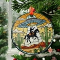 thumbnail image 2 of UFO Abduction Cowboy Western Desert Ornament Suncatcher, Funny Gifts for Women, Window Hanging, Indoor Decor, Suncatcher, Cowboy, 2025, Holiday 2025, Seasonal Holiday Decor,, 2 of 5