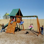 Cascade Wooden Gym Play Center & Swing Set