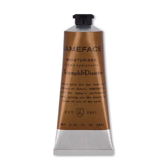 TRIUNFO Y DESASTRE | Tubo humectante Gameface | Hidratante facial hidratante - Loción facial ligera no grasa para hombres 3.04 oz