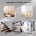 thumbnail image 6 of 2Pcs, Wallpaper Border, Marble Peel and Staick Wall Border Waterproof Tiles Sticker Wallpaper Self Adhesive Removable Wall Stickers for Ceiling Bedroom Living Room Decor, 4x94.5 Inch, 6 of 8
