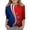 Vermilion(American Flag Stars Striped), variant on Iaqnaocc 4th Of July Shirts for Child Girls Size 7-8 3/4 Length Sleeve Independence Day American Flag Stars Striped Summer Shirts Cute Casaul Red White and Blue T-Shirts Royal Blue 3-4 Years