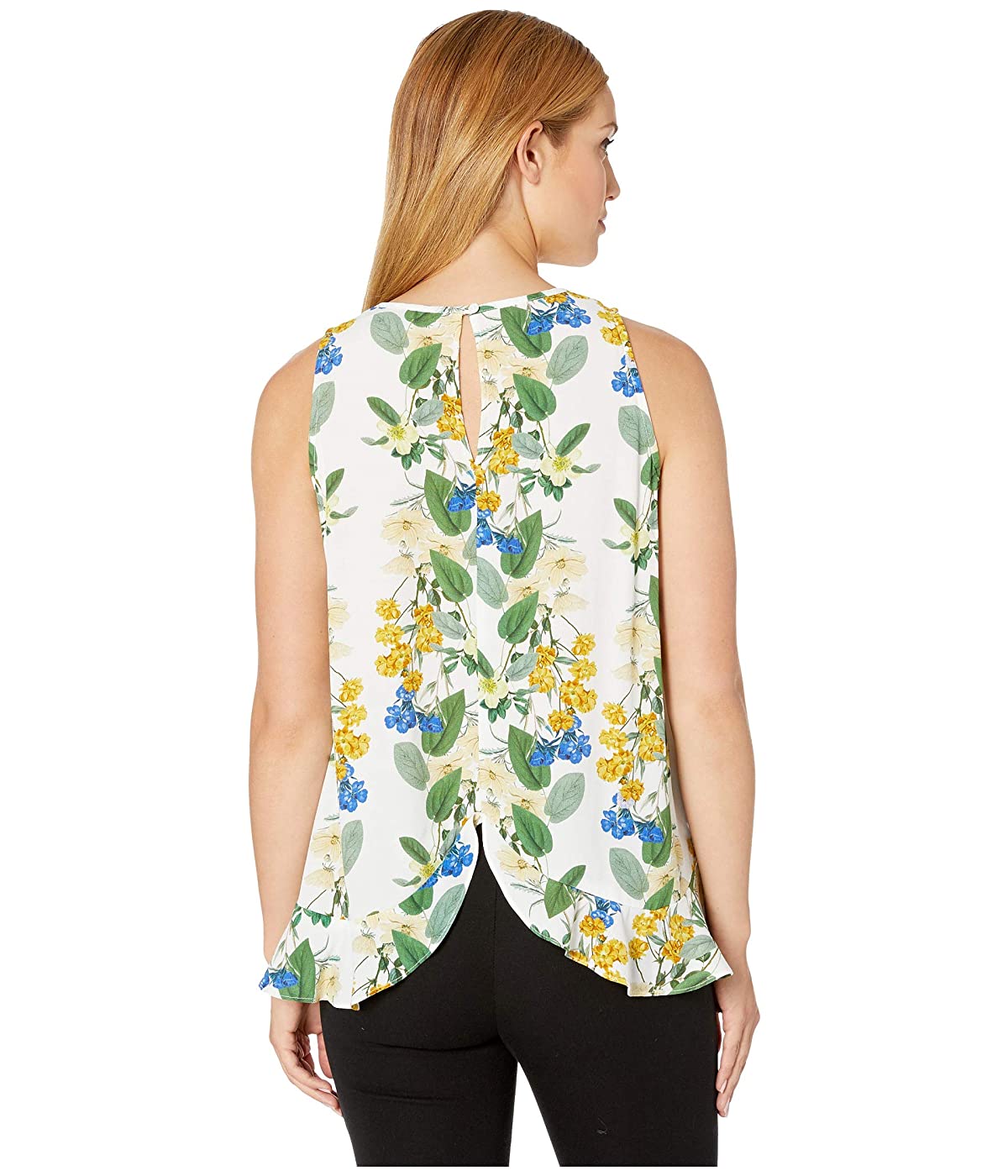 karen kane ruffle hem top