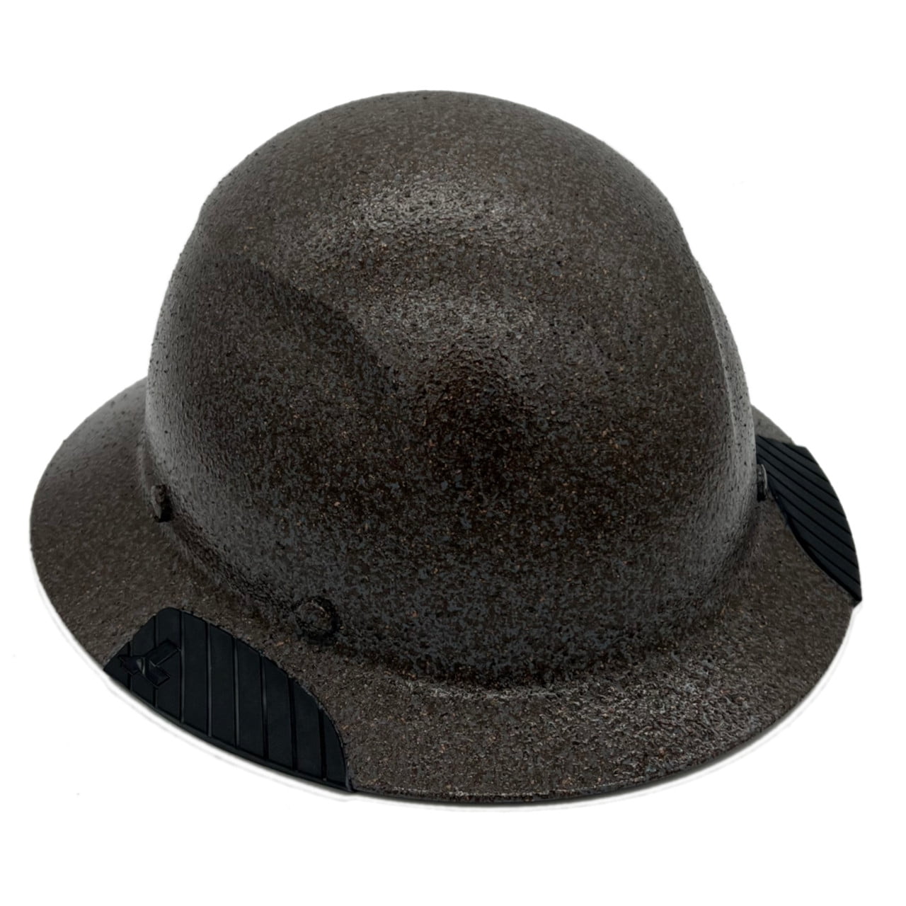 Lift Safety Actual Carbon Fiber Hard Hat - Full Brim Textured Dark Granite
