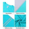 thumbnail image 3 of Charmo Mens Long Sleeve Swim Shirts Sun Protection UPF 50+ Rashguard Athletic Workout Hiking Swimwear Tops, 3 of 9