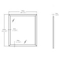 thumbnail image 3 of CONCORDIA MIRROR 30" WIDE - GREY MARBLE, 3 of 3