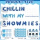 thumbnail image 2 of Conjunto de Decoraciones para Tablero de Anuncios Invierno Muñeco de Nieve Gisgfim, 2 of 7