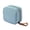 Blue, variant on Small Makeup Bag Portable Lipstick Storage Case - Mini Cosmetic Pouch for Women, Travel Organizer for Sanitary Napkins, Daily Essentials, and Makeup - Handheld Compact Design with Double Zipper