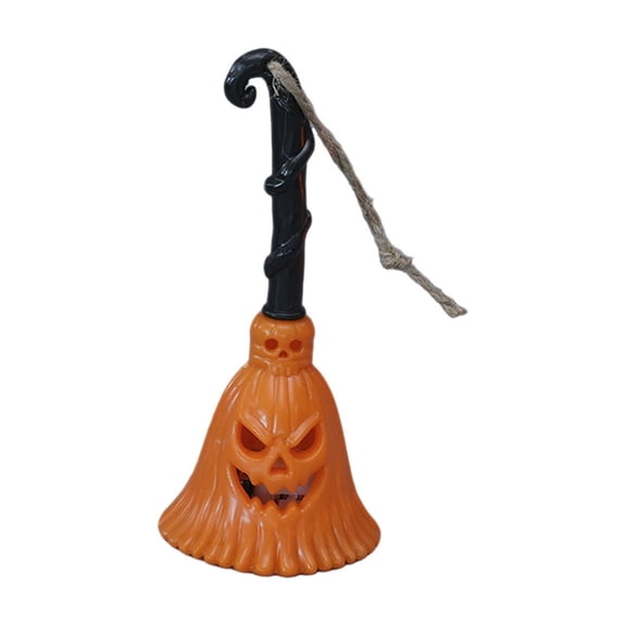 Kyusrd Ghost Hanging Broomstick Lights for Halloween Decor,Ghost Brooms Candle Light Ghost Festival LED Electronic Light Display