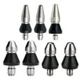 1/4'' 3/8" Sewer Jetter Nozzle Pressure Washer Drain Cleaner Pipe