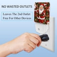 thumbnail image 3 of Santa Claus LED Square Night Lights - Small and Bright Illumination for Your Space, 3 of 6