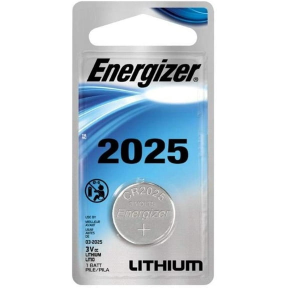 Energizer Battery 3 Volt 2025 1 Each (Pack of 2)