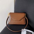 thumbnail image 3 of Bolsos cruzados de un solo hombro de alta gama, de color sólido, bolsos cruzados cuadrados versátiles de moda para mujeres, 3 of 5