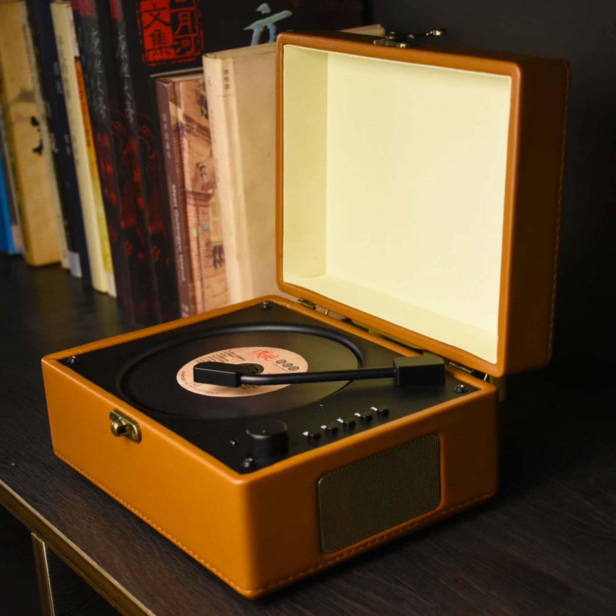 Wireless Bluetooth CD Player with Builtin Speaker and USB Playback